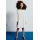 Zara Платье с цветочным вышивкой и оборками , Цвет: Белый, Размер: 6 лет (116 см)