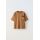 Zara Футболка с принтом в поднятом стиле , Цвет: Коричневый, Размер: 6-7 лет (120 см)