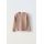 Zara Рифленая майка с круглым вырезом и длинными рукавами, Цвет: Розовый, Размер: 6-7 лет (120 см)