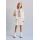 Zara Юбка с эластичным поясом, боковыми складками и металлическими аппликациями на талии, Цвет: Бежевый, Размер: 6 лет (116 см)