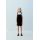 Zara Фартук-платье с контрастной отстрочкой , Цвет: Черный, Размер: 7 лет (122 см)