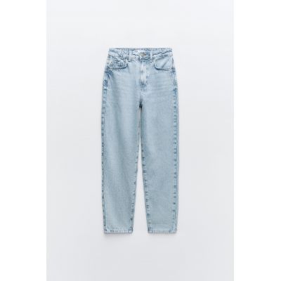 Zara z1975 mom fit high waist jeans