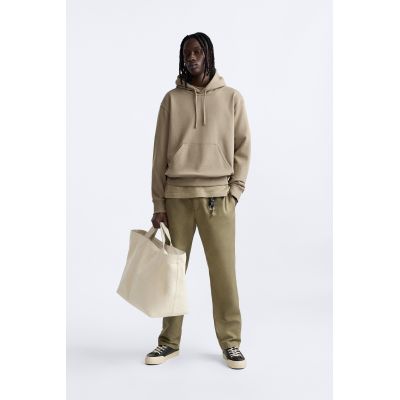 Zara hoodie white 2025