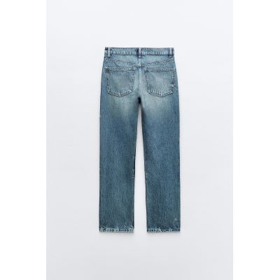 Zara trf boyfriend low rise