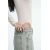 Zara Трикотажный боди с длинными рукавами , Цвет: Серый, Размер: S, изображение 5
