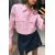 Zara Рубашка в полоску с обрезанным фасоном , Цвет: multicolor, Размер: XS, изображение 2