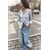 Zara Рубашка из поплина с принтом , Цвет: multicolor, Размер: XS