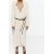 Zara Рубашка с контрастными швами и вытачками , Цвет: Бежевый, Размер: XS, изображение 2