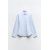 Zara Рубашка из поплина , Цвет: Синий, Размер: XS, изображение 3