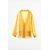 Zara Рубашка пижамы из печатного атласа , Цвет: Жёлтый, Размер: XS, изображение 6