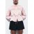 Zara Рубашка из атласа с завязками на талии , Цвет: Розовый, Размер: XS, изображение 4