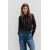 Zara Полупрозрачная рубашка с кружевными отделками , Цвет: Черный, Размер: XS, изображение 2