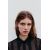 Zara Полупрозрачная рубашка с кружевными отделками , Цвет: Черный, Размер: XS, изображение 5