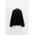 Zara Полупрозрачная рубашка с кружевными отделками , Цвет: Черный, Размер: XS, изображение 7
