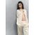 Zara Рубашка из шелкового микса , Цвет: Бежевый, Размер: XS, изображение 2