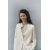 Zara Рубашка из шелкового микса , Цвет: Бежевый, Размер: XS, изображение 3