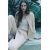 Zara Рубашка из полосатого поплина , Цвет: Бежевый, Размер: XS, изображение 2