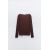 Zara полупрозрачная футболка с лодочным вырезом и длинными рукавами, Цвет: Коричневый, Размер: M, изображение 5