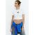 Zara Футболка с круглым вырезом и короткими рукавами, Цвет: Белый, Размер: S, изображение 2