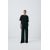 Zara Футболка с короткими рукавами из интерлока , Цвет: Черный, Размер: S, изображение 3