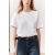 Zara Футболка из плотного хлопка, Цвет: Белый, Размер: L, изображение 2