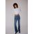 Zara   z1975 flared high-waist jeans , Цвет: Синий, Размер: 32