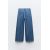 Zara Широкие джинсы средней посадки с передними вытачками, Цвет: Синий, Размер: 32, изображение 2