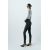 Zara Высокоталированные супер-облегающие джинсы с эффектом моделирующего эффекта, Цвет: Серый, Размер: 44, изображение 4