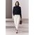 Zara Джинсы zw barrel cropped mid-rise , Цвет: Бежевый, Размер: 40