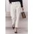 Zara Джинсы zw barrel cropped mid-rise , Цвет: Бежевый, Размер: 40, изображение 4