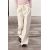 Zara Женские брюки zw collection jeans , Цвет: Бежевый, Размер: XS, изображение 2