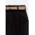 Zara Брюки carrot fit с поясом , Цвет: Черный, Размер: L, изображение 6