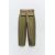 Zara Брюки carrot fit с поясом , Цвет: Зеленый, Размер: XL, изображение 5