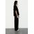 Zara Брюки средней посадки из эластичного трикотажного материала с компактным, мягким и непрозрачным плетением, Цвет: Черный, Размер: S, изображение 3