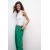 Zara Широкие брюки с защипами , Цвет: Зеленый, Размер: XXL, изображение 5