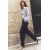 Zara Брюки с золотыми пуговицами , Цвет: Синий, Размер: XS, изображение 2