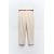 Zara Брюки из смесового хлопка с поясом , Цвет: Бежевый, Размер: XS, изображение 4