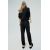 Zara Брюки для джоггинга в стиле пижамы , Цвет: Черный, Размер: XL, изображение 5