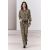 Zara Брюки средней посадки с принтом животных из коллекции zw collection , Цвет: С принтом, Размер: XS, изображение 2