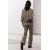 Zara Брюки средней посадки с принтом животных из коллекции zw collection , Цвет: С принтом, Размер: XS, изображение 4