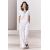 Zara Тяжелые хлопковые брюки , Цвет: Белый, Размер: XS