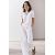Zara Тяжелые хлопковые брюки , Цвет: Белый, Размер: XS, изображение 2