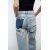 Zara Джинсы-бойфренды с потертостями , Цвет: Синий, Размер: 32, изображение 4