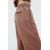 Zara Брюки средней посадки из эластичной, гибкой вязаной ткани с плотным, мягким и непрозрачным плетением, Цвет: Розовый, Размер: XS, изображение 3