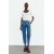Zara Джинсы chino с высокой талией и поясом, Цвет: Синий, Размер: 32