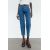 Zara Джинсы chino с высокой талией и поясом, Цвет: Синий, Размер: 32, изображение 2