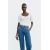 Zara Джинсы chino с высокой талией и поясом, Цвет: Синий, Размер: 32, изображение 3