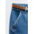 Zara Джинсы chino с высокой талией и поясом, Цвет: Синий, Размер: 32, изображение 9