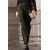 Zara Брюки коллекции zw с карманами на молнии , Цвет: Зеленый, Размер: XS, изображение 7