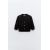 Zara Кардиган из ткани с текстурой , Цвет: Черный, Размер: XS, изображение 3
